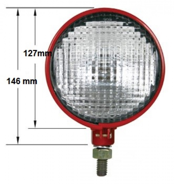 Complete headlight assembly Farmall Histoparts