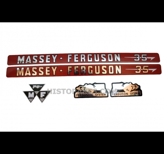 Stikkerset Massey Ferguson 35