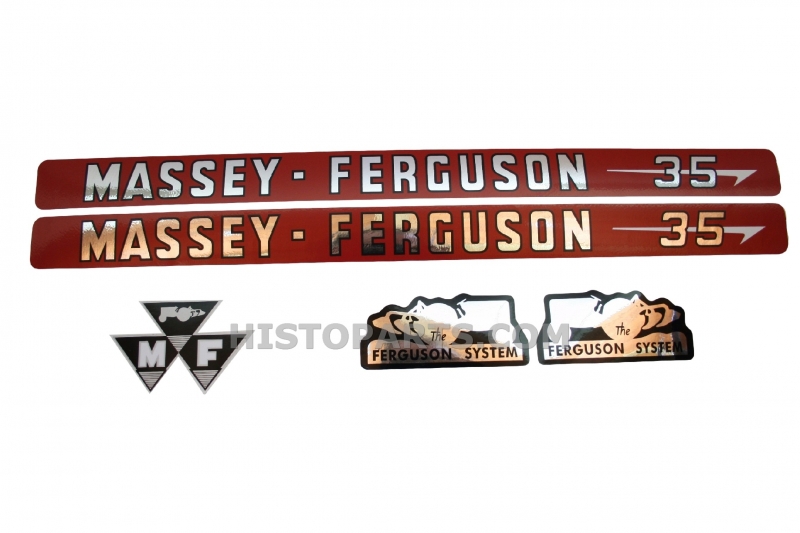 Stikkerset Massey Ferguson 35