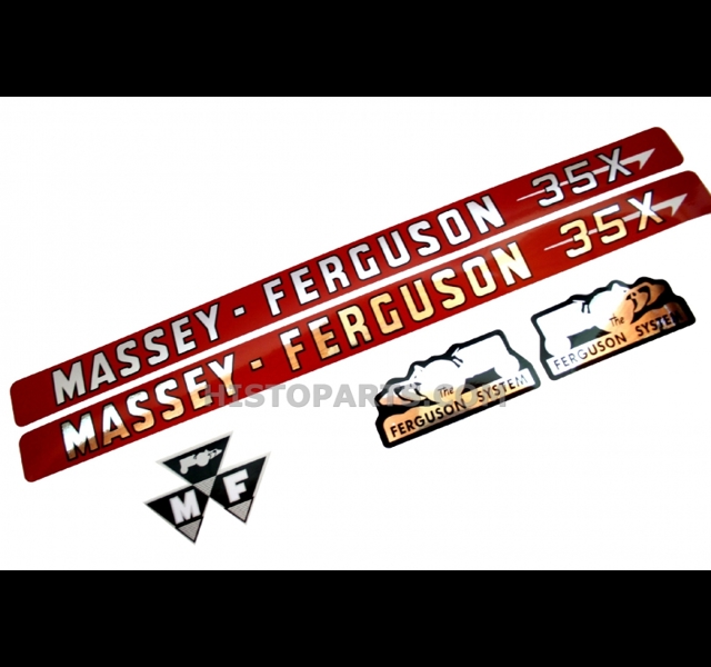 Stikkerset Massey Ferguson 35X