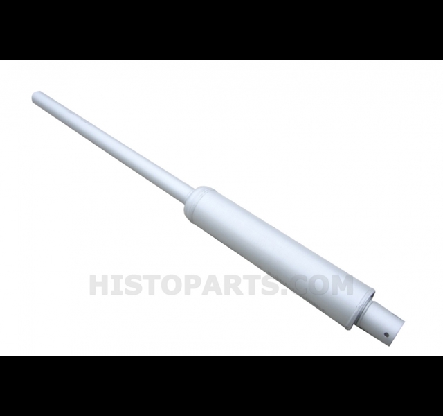 Silencer, vertical mouning, Silver