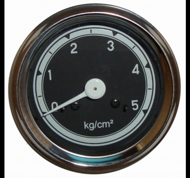 Oliedruk meter 0-5 bar. 60mm