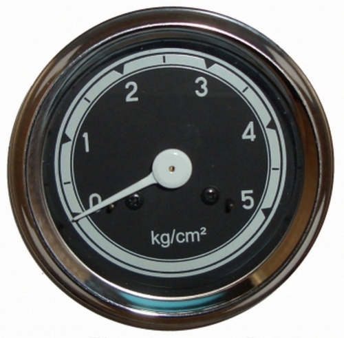 Oliedruk meter 0-5 bar. 60mm
