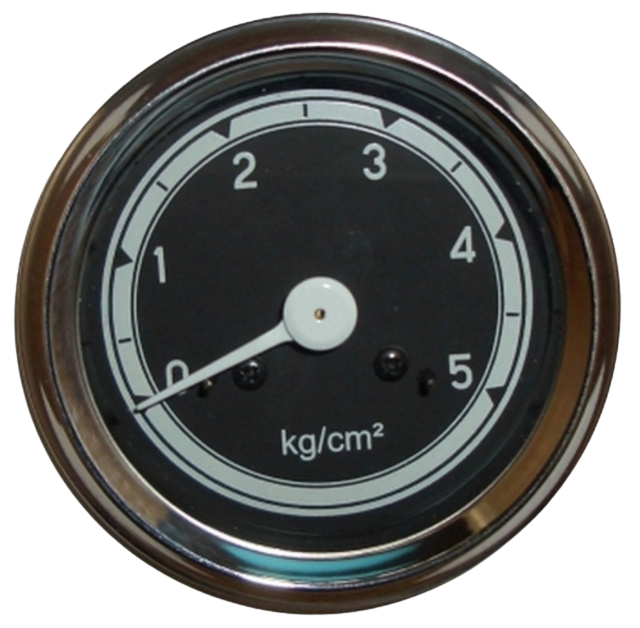 Oliedruk meter 0-5 bar. 60mm