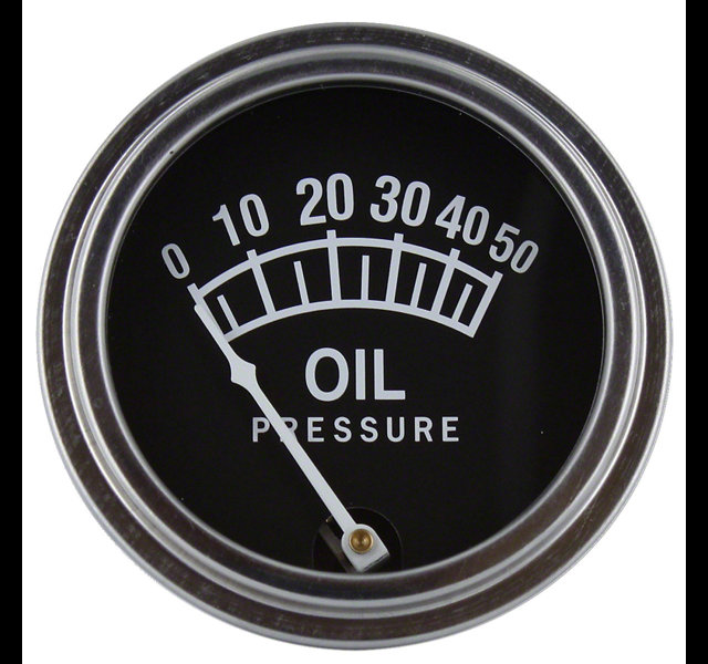 Oliedrukmeter 0-50 lb