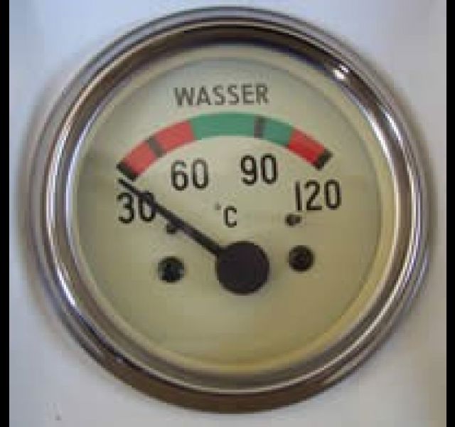 Electrische temperatuurmeter 60mm