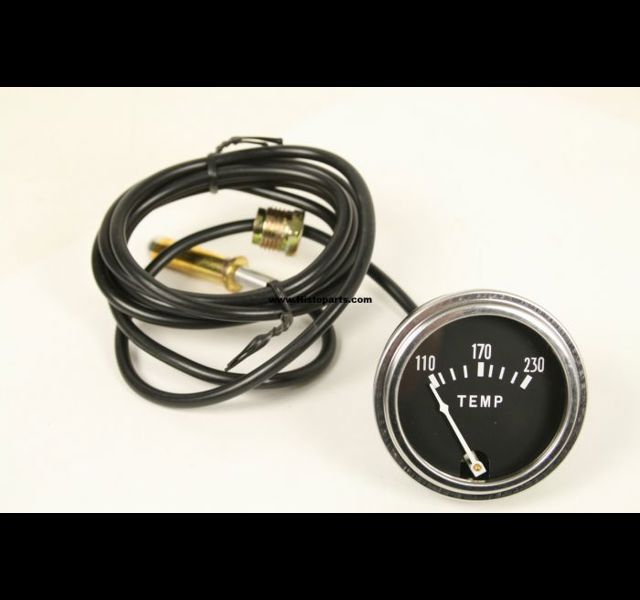 Temperature gauge in Fahrenheid. Histoparts