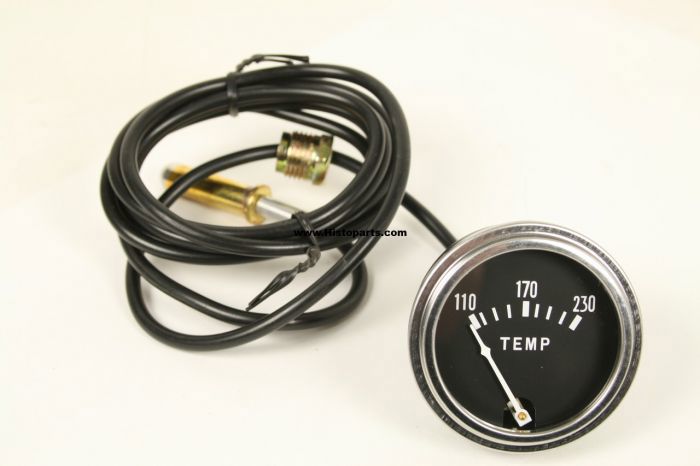 Temperature gauge in Fahrenheid. Histoparts