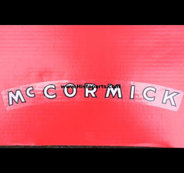 Back seat decal with Mc Cormick
