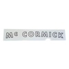 Back seat decal with Mc Cormick