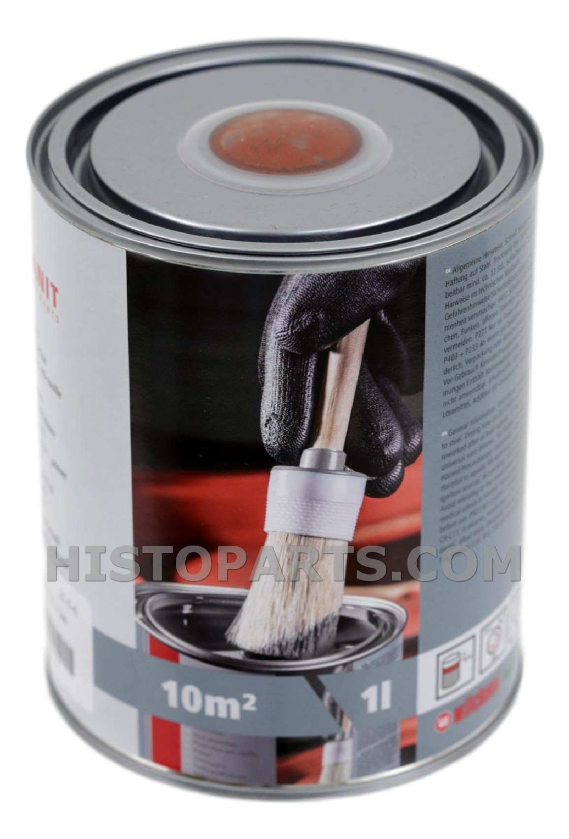 Grondverf rood-bruin, 1 Liter