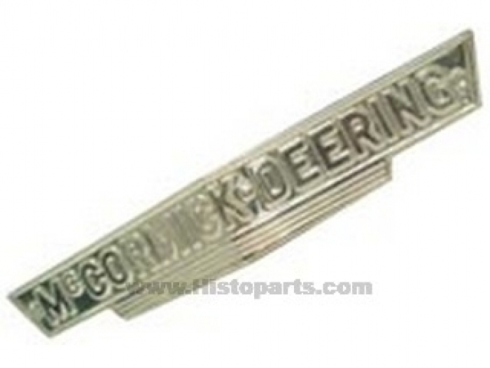 Front emblem Mc,Cormick-Deering W4, W6 and W6