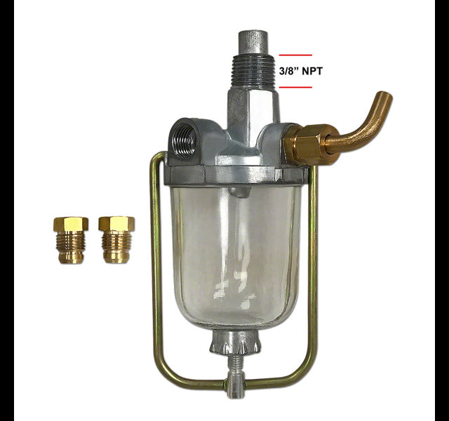 Sendiment bowl assembly for Farmall TVO models