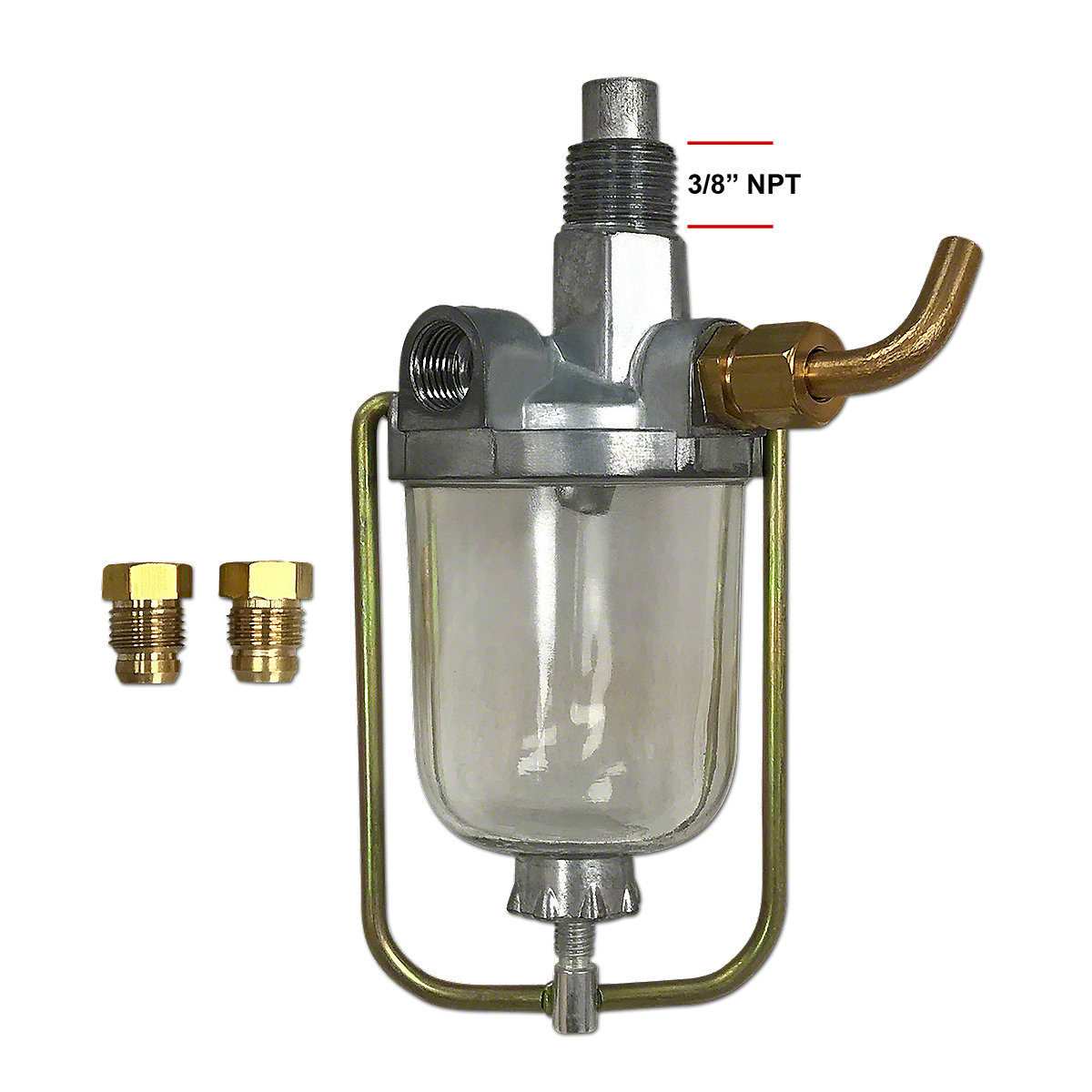 Sendiment bowl assembly for Farmall TVO models
