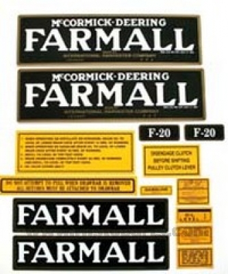 Stikkerset Farmall F20