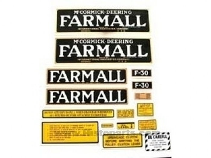 Decalset Farmall F30