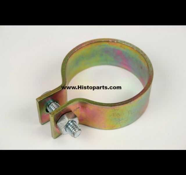 Exhaust camp vertical silencer