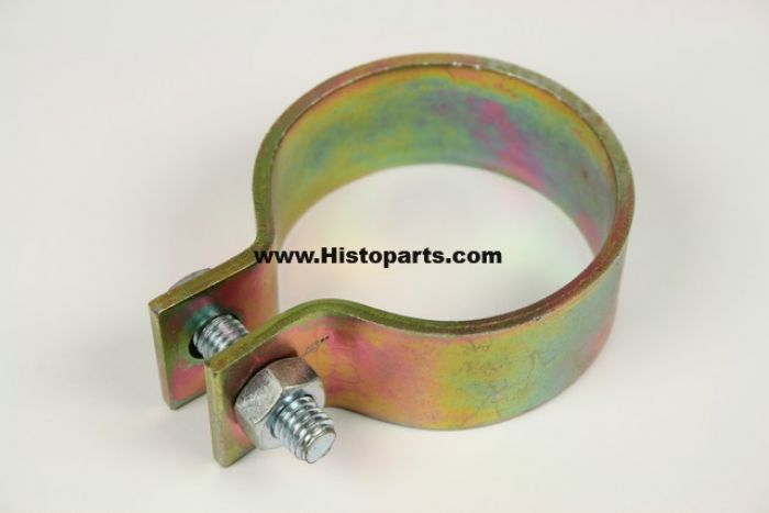 Exhaust camp vertical silencer